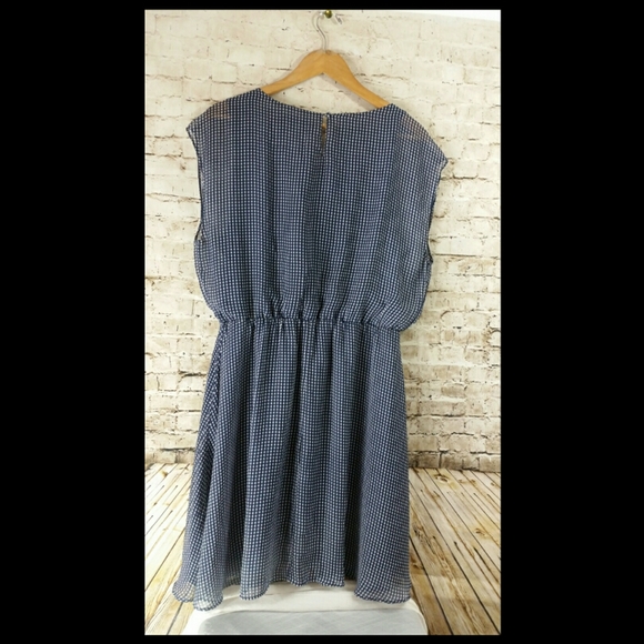 Gap Xl dress sleeveless blue white Euc - Picture 7 of 7
